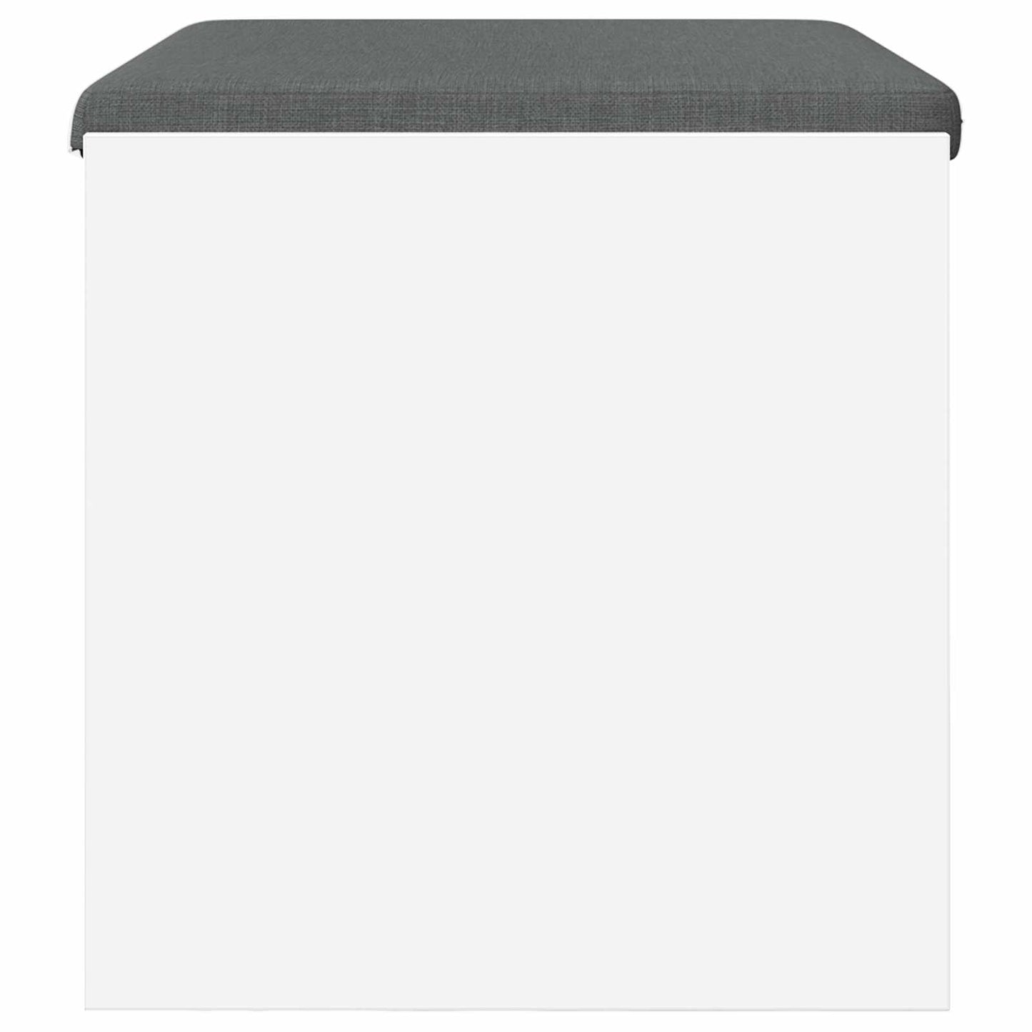 Panca per ingresso con cuscino Bianco 63 x 38 x 40 cm | homemem39