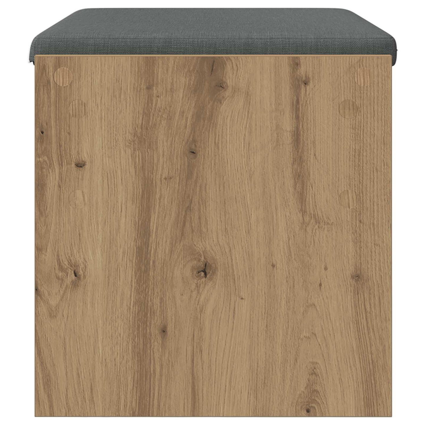 Panca per ingresso Rovere artigianale 63 x 38 x 40 cm | homemem39