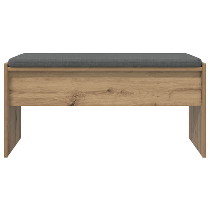 Panca per ingresso Rovere artigianale 83 x 38 x 40 cm - homemem39