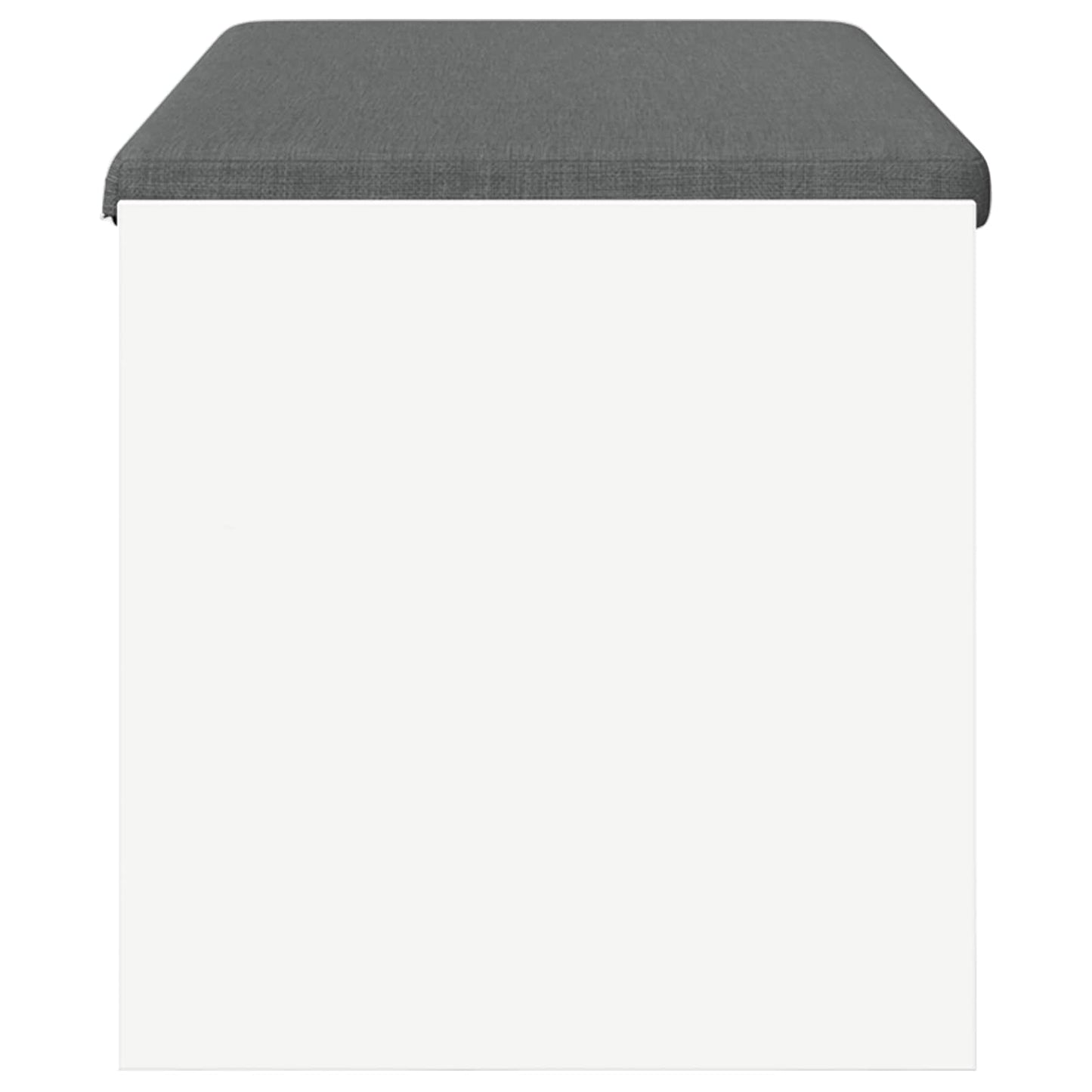 Panca per ingresso con cuscino Bianco 103 x 38 x 40 cm | homemem39