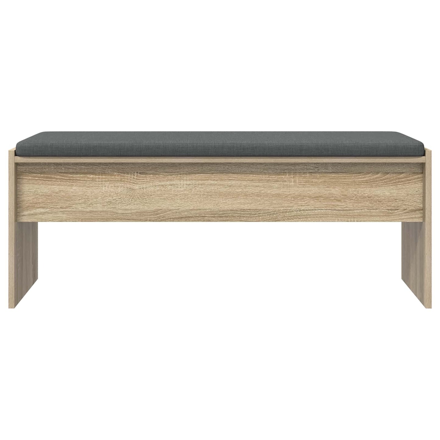 Panca per ingresso con cuscino Rovere Sonoma 103 x 38 x 40 cm | homemem39
