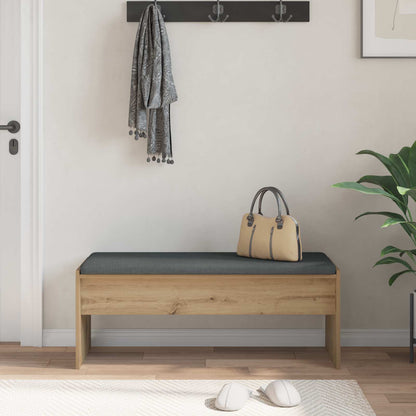 Panca per ingresso Rovere artigianale 103 x 38 x 40 cm