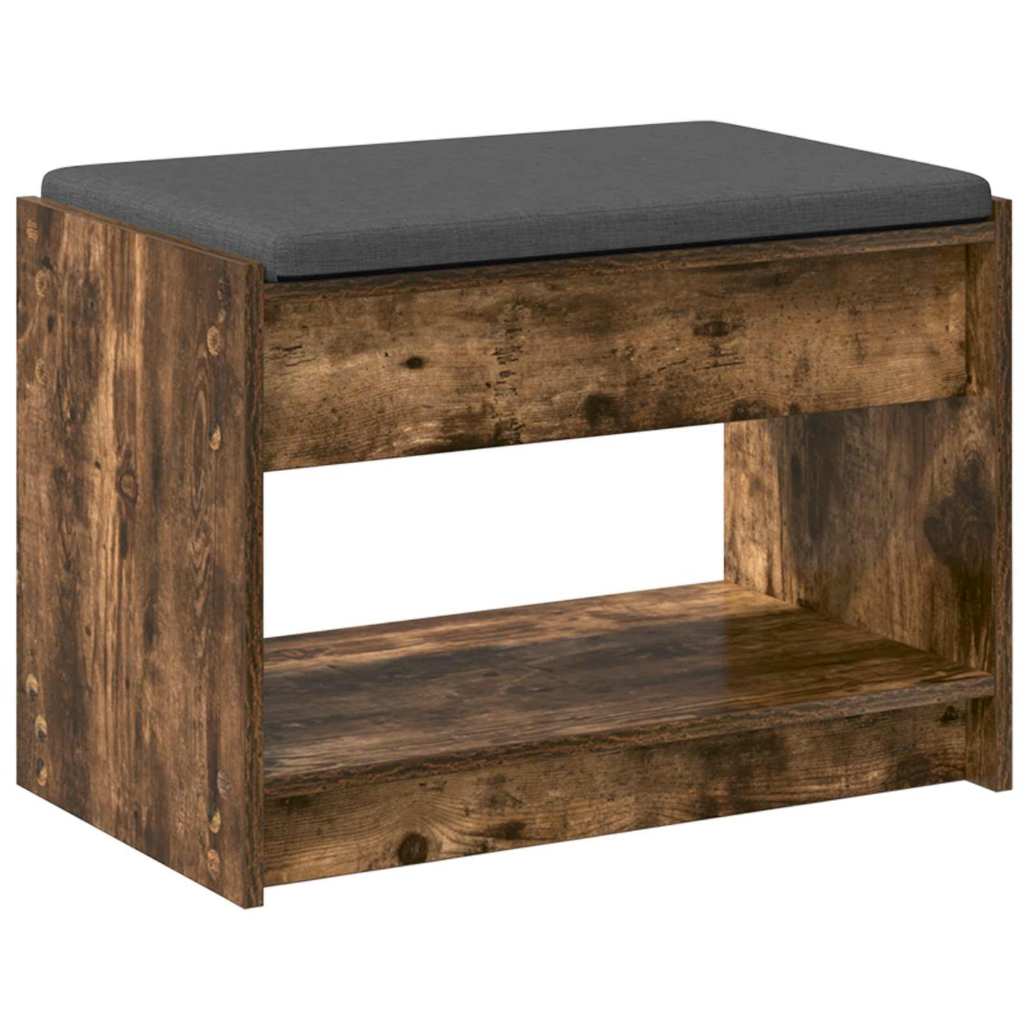 Panca per ingresso Quercia Affumicata 63 x 38 x 45 cm | homemem39