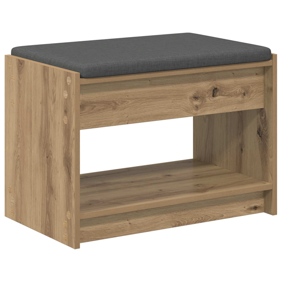 Panca per ingresso Rovere Artigianale 63 x 38 x 45 cm - homemem39