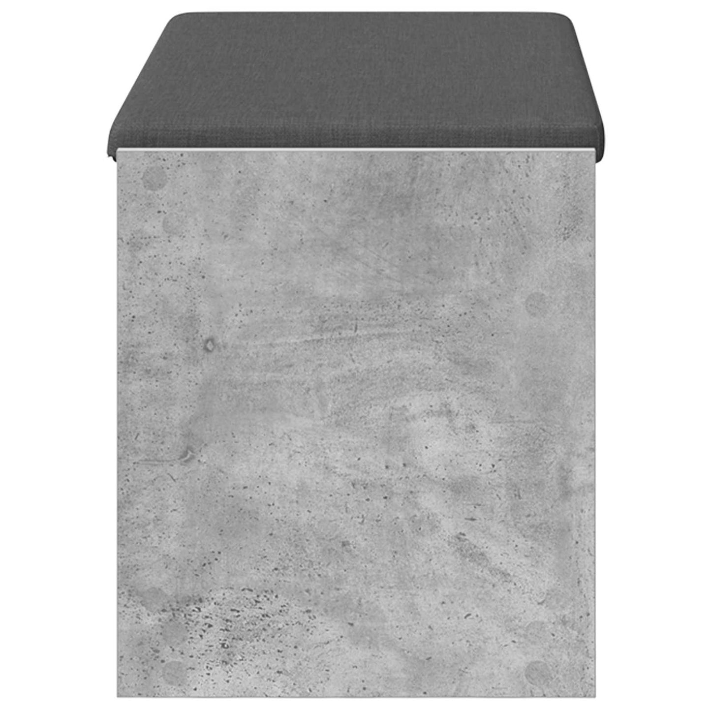 Panca per ingresso con cuscino Grigio Cemento 83 x 38 x 45 cm | homemem39