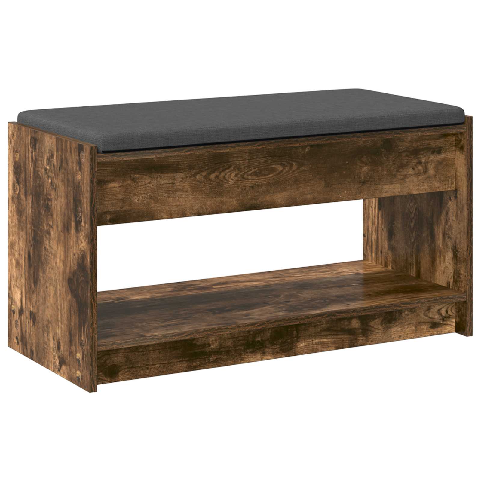 Panca per ingresso Quercia Affumicata 83 x 38 x 45 cm | homemem39