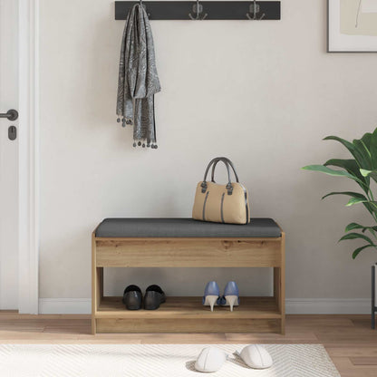 Panca per ingresso Rovere Artigianale 83 x 38 x 45 cm | homemem39
