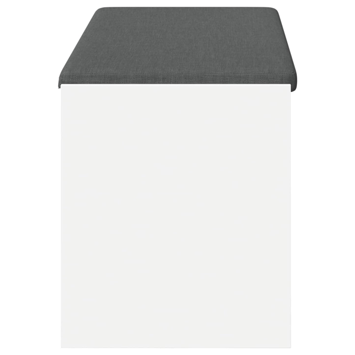 Panca per ingresso con cuscino Bianco 103 x 38 x 45 cm | homemem39
