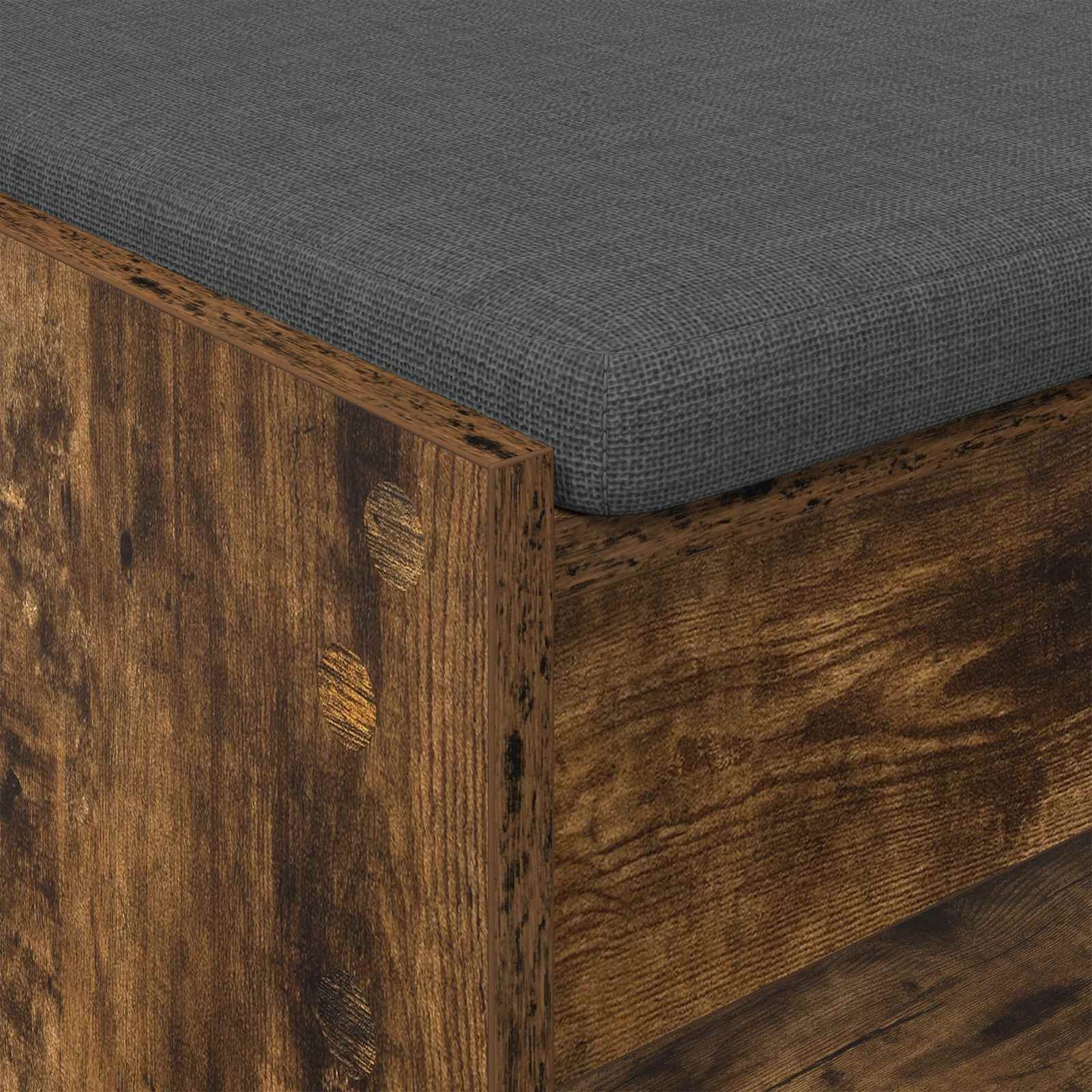 Panca per ingresso Quercia Affumicata 103 x 38 x 45 cm | homemem39