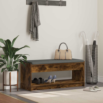 Panca per ingresso Quercia Affumicata 103 x 38 x 45 cm | homemem39