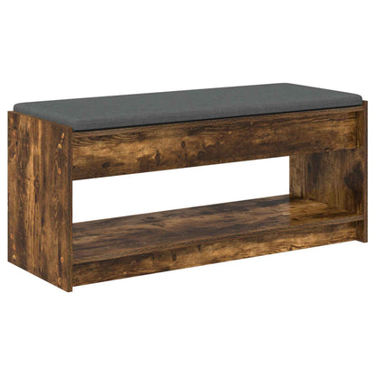 Panca per ingresso Quercia Affumicata 103 x 38 x 45 cm | homemem39