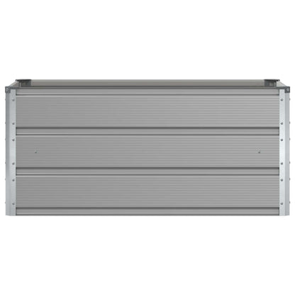 Fioriera Grigio chiaro 100 x 50 x 45 cm Acciaio zincato