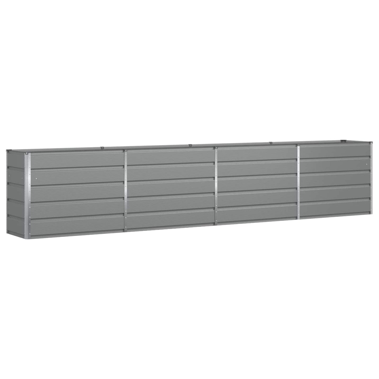 Fioriera Grigio chiaro 480 x 50 x 45 cm Acciaio zincato