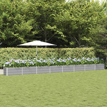 Fioriera Grigio chiaro 770 x 50 x 45 cm Acciaio zincato