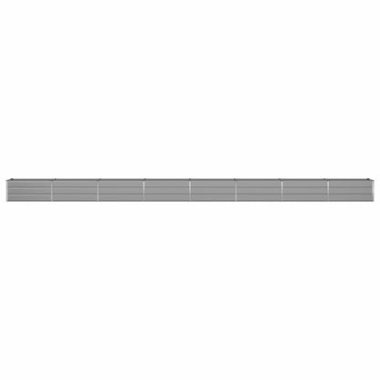 Fioriera Grigio chiaro 770 x 50 x 45 cm Acciaio zincato