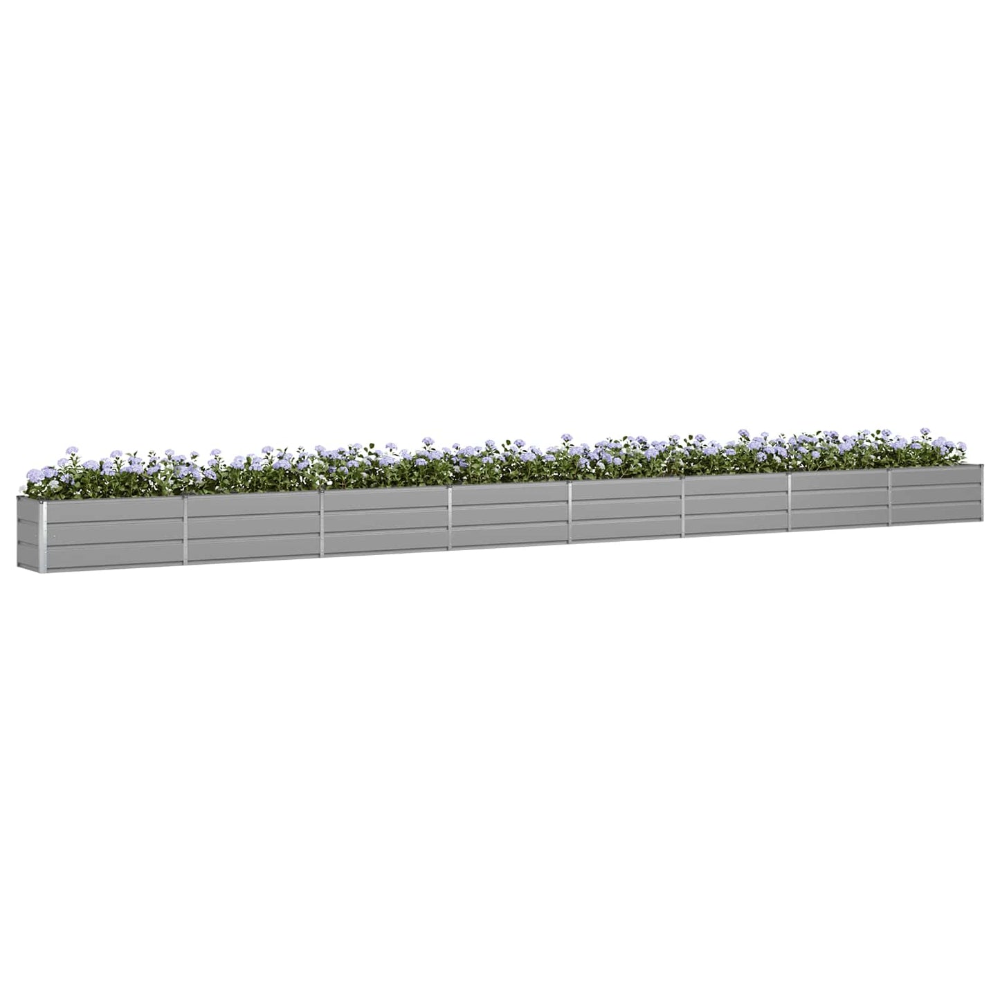 Fioriera Grigio chiaro 770 x 50 x 45 cm Acciaio zincato