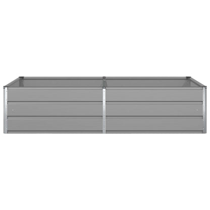 Fioriera Grigio chiaro 195 x 100 x 45 cm Acciaio zincato