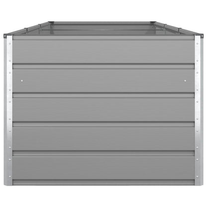 Fioriera Grigio chiaro 195 x 100 x 45 cm Acciaio zincato