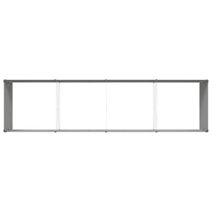 Fioriera Grigio chiaro 385 x 100 x 45 cm Acciaio zincato | homemem39