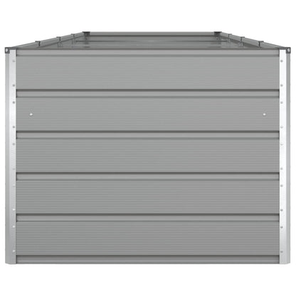 Fioriera Grigio Chiaro 385 x 100 x 75 cm Acciaio zincato