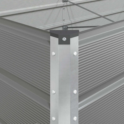 Fioriera Grigio chiaro 480 x 100 x 45 cm Acciaio zincato | homemem39