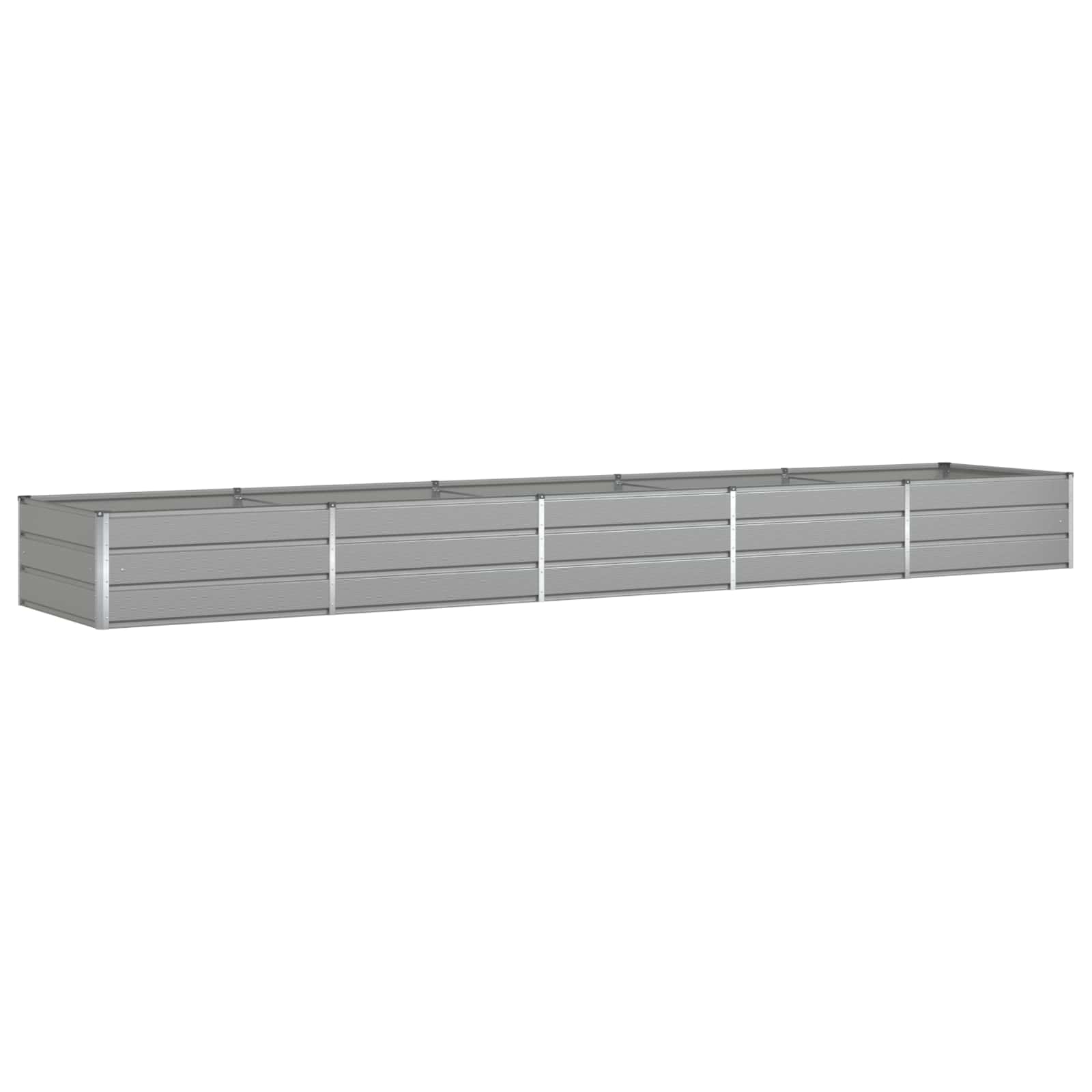 Fioriera Grigio chiaro 480 x 100 x 45 cm Acciaio zincato | homemem39
