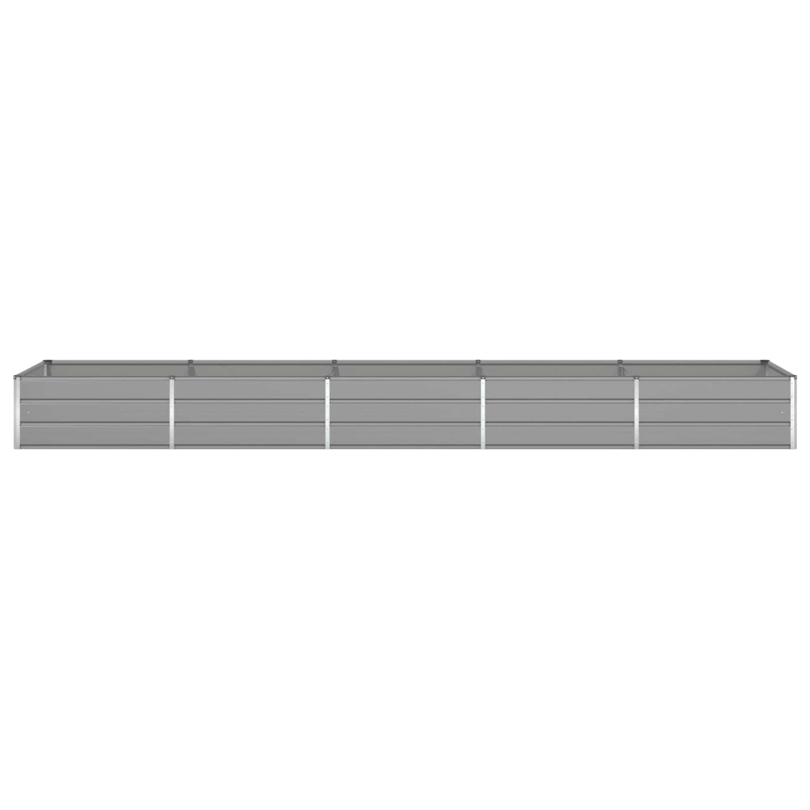 Fioriera Grigio chiaro 480 x 100 x 45 cm Acciaio zincato | homemem39
