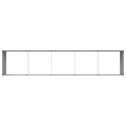 Fioriera Grigio chiaro 480 x 100 x 45 cm Acciaio zincato | homemem39