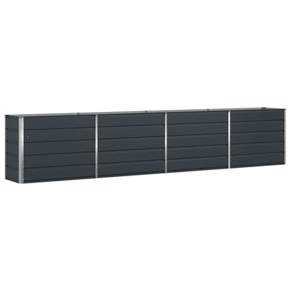 Fioriera Antracite 480 x 50 x 45 cm Acciaio zincato