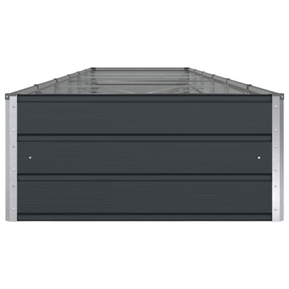 Fioriera Antracite 195 x 100 x 45 cm Acciaio zincato