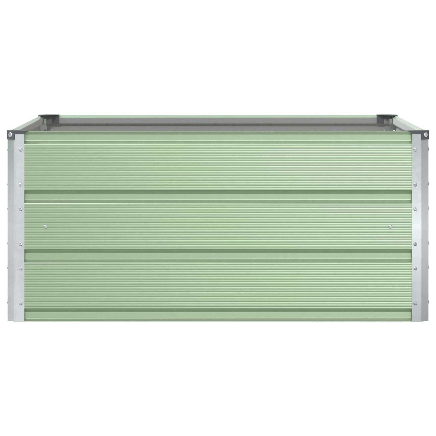 Fioriera Verde Pastello 100 x 100 x 45 cm Acciaio | homemem39