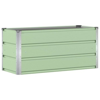 Fioriera Verde 100 x 40 x 45 cm Acciaio | homemem39
