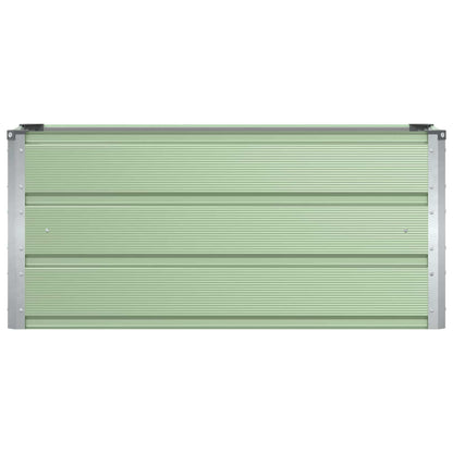 Fioriera Verde 100 x 40 x 45 cm Acciaio | homemem39