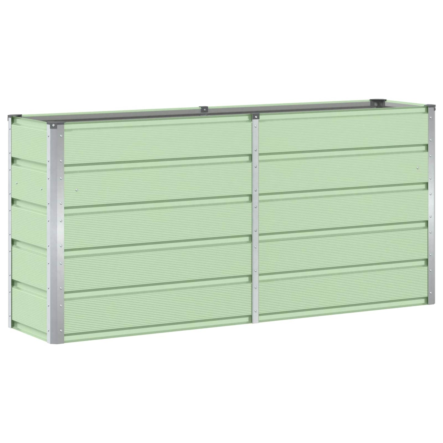Fioriera Verde 160 x 40 x 75 cm Acciaio | homemem39