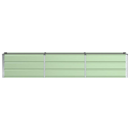 Fioriera Verde 240 x 40 x 45 cm Acciaio | homemem39