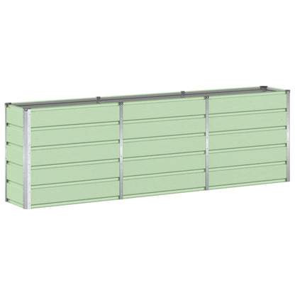Fioriera Verde 240 x 40 x 75 cm Acciaio | homemem39