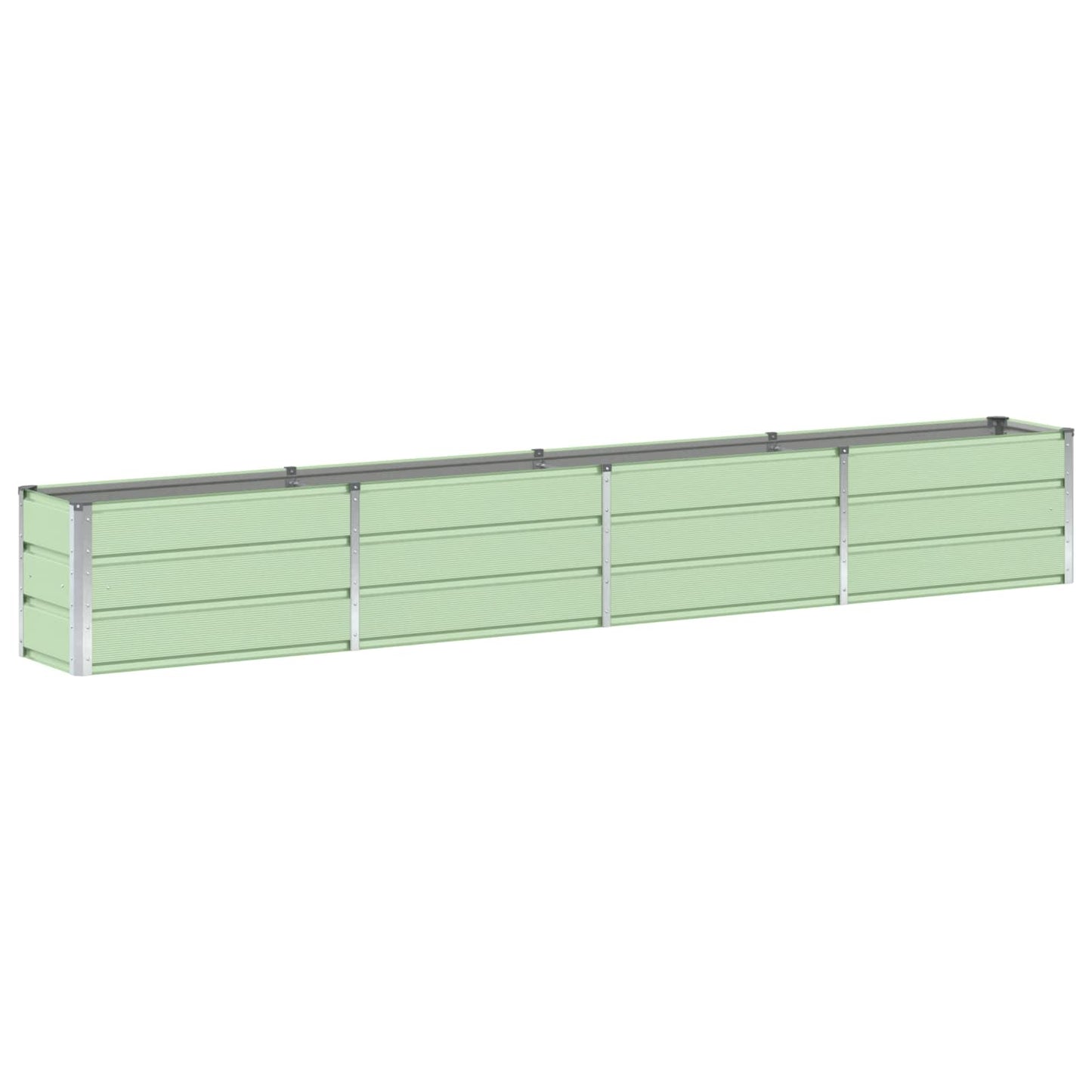 Fioriera Verde 320 x 40 x 45 cm Acciaio | homemem39