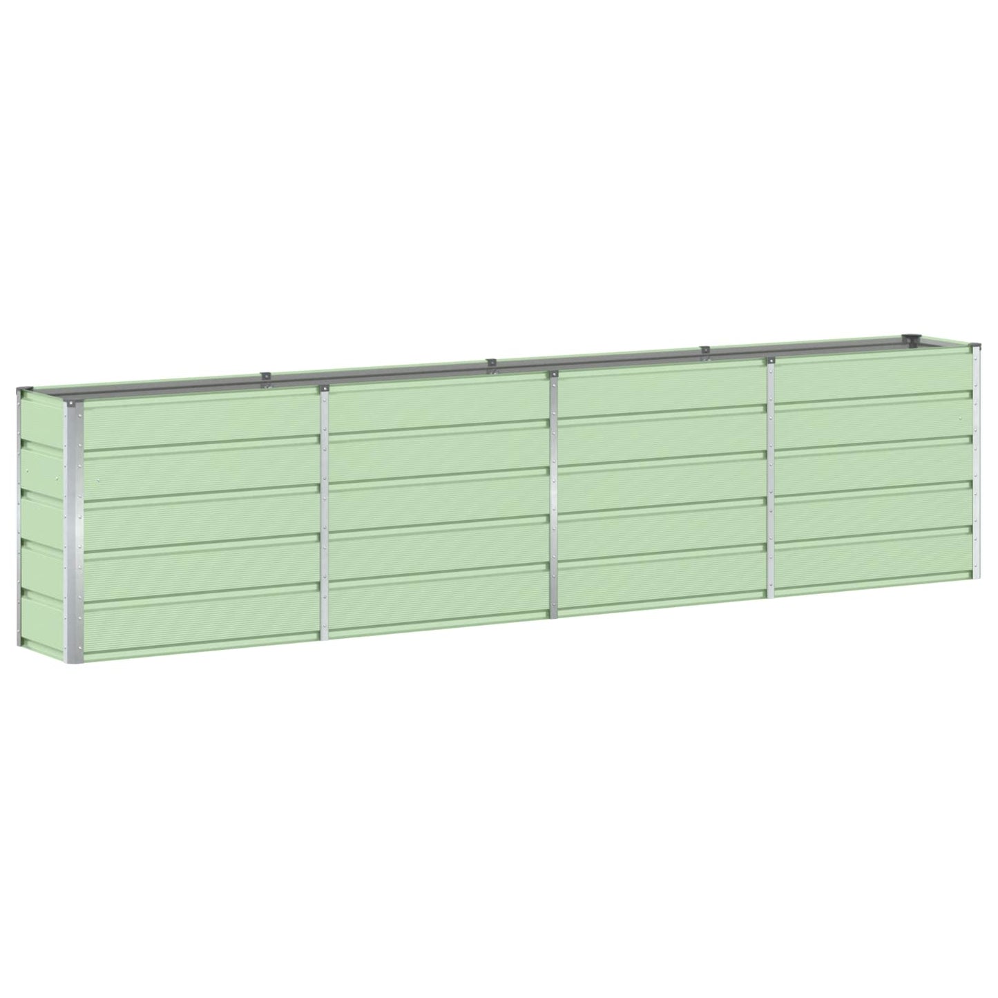 Fioriera Verde 320 x 40 x 75 cm Acciaio | homemem39