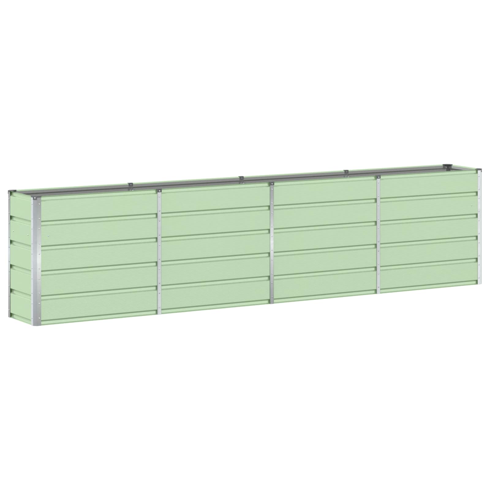 Fioriera Verde 320 x 40 x 75 cm Acciaio | homemem39