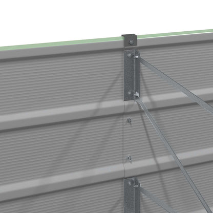 Fioriera Verde 160 x 80 x 75 cm Acciaio