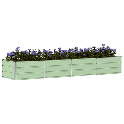 Fioriera Verde 320 x 80 x 45 cm Acciaio | homemem39
