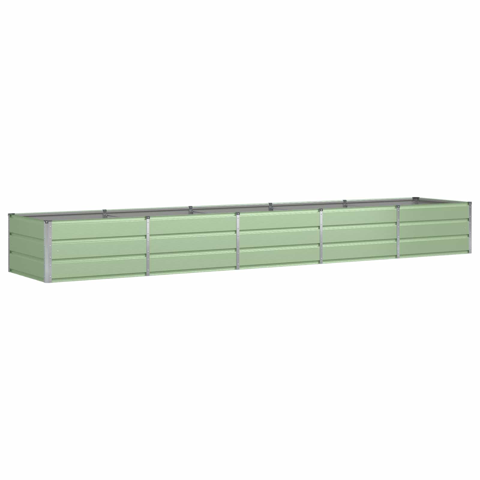Fioriera Verde 400 x 80 x 45 cm Acciaio | homemem39