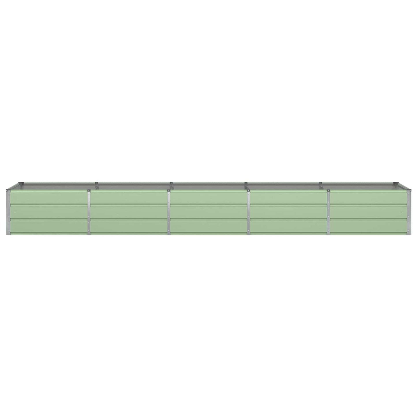 Fioriera Verde 400 x 80 x 45 cm Acciaio | homemem39