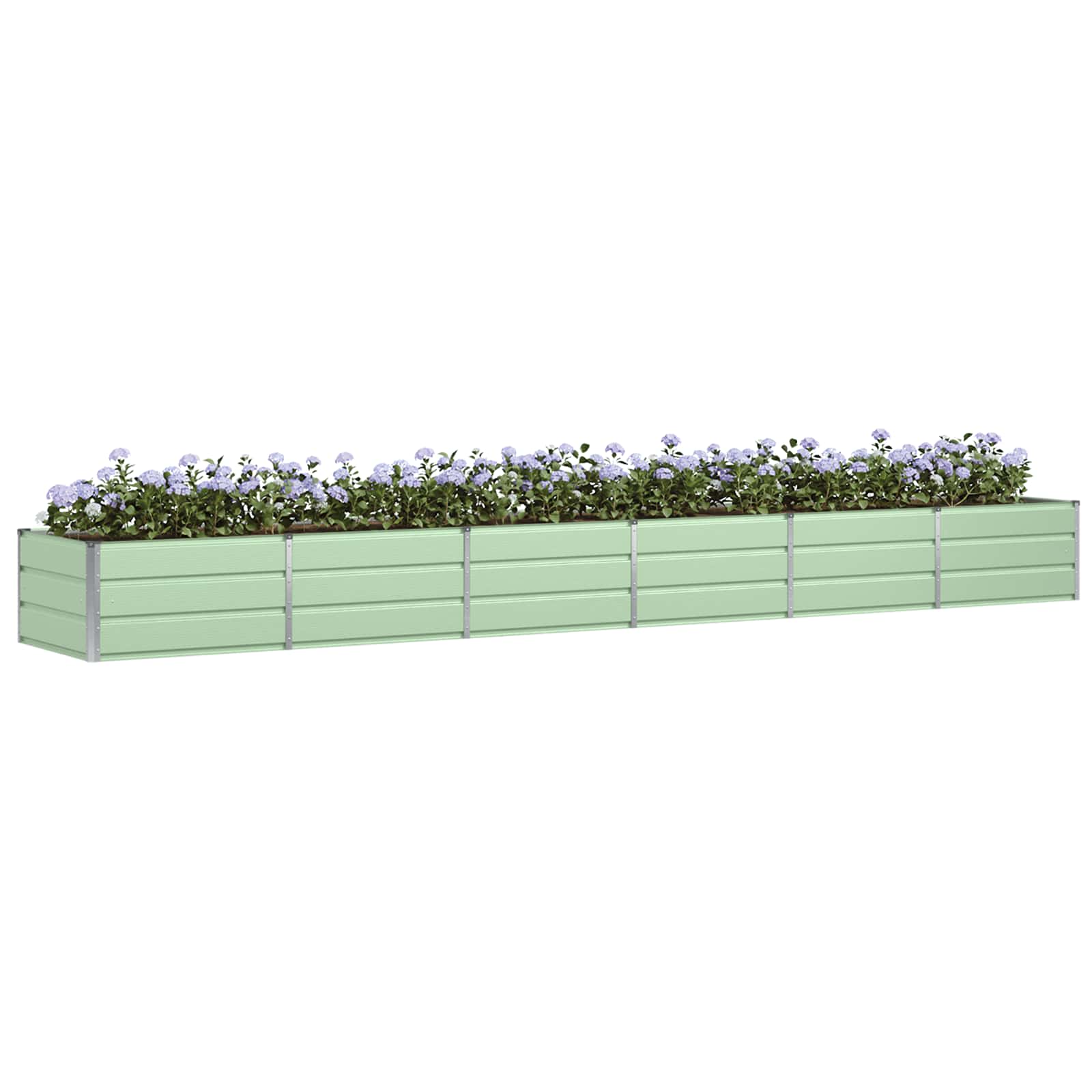 Fioriera Verde 480 x 80 x 45 cm Acciaio | homemem39