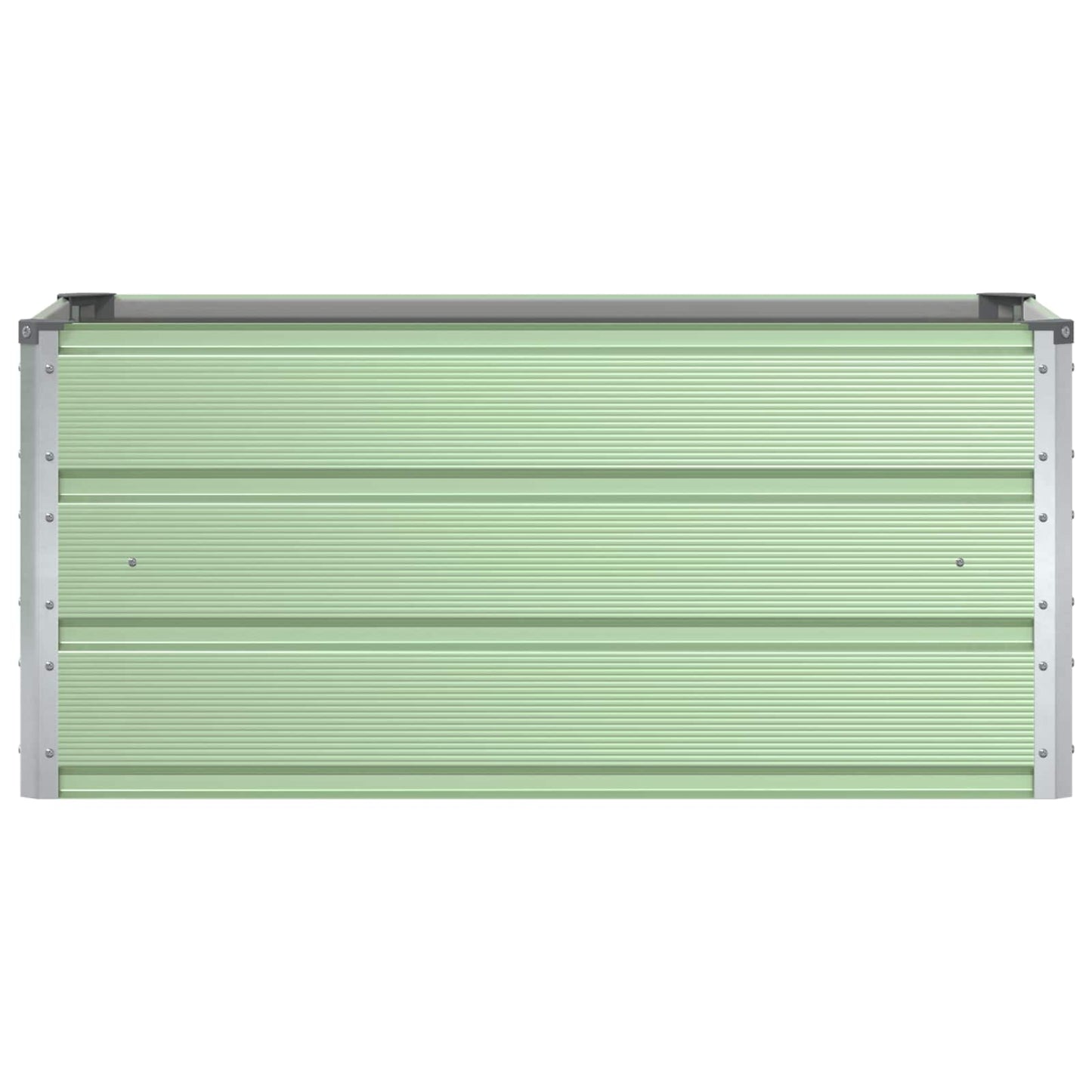 Fioriera Verde Pastello 100 x 50 x 45 cm Acciaio zincato | homemem39