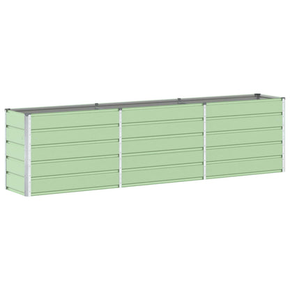 Fioriera Verde Pastello 290 x 90 x 77 cm Acciaio zincato | homemem39
