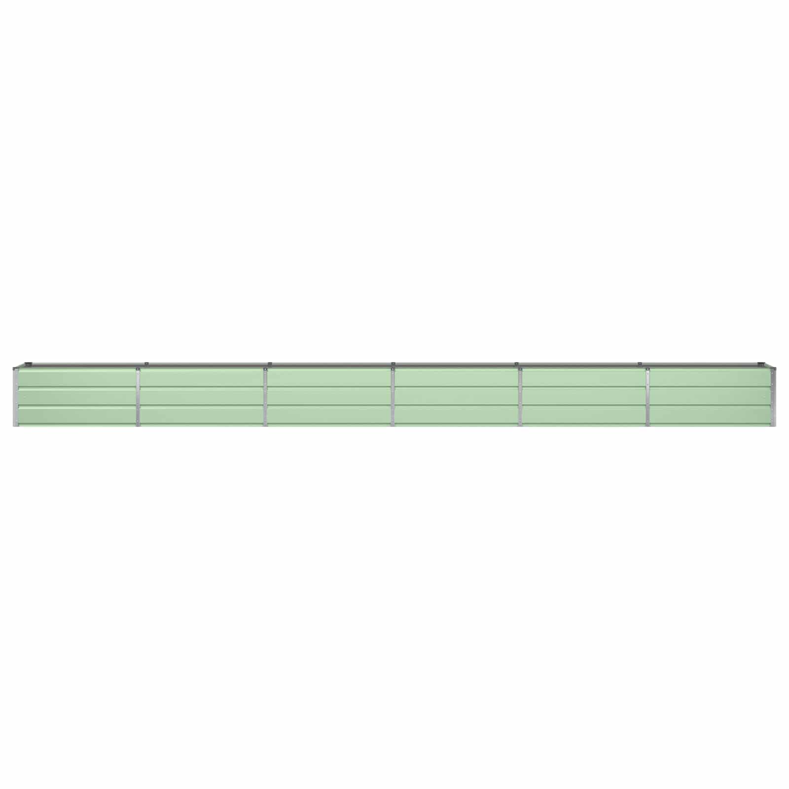 Fioriera Verde Pastello 580 x 50 x 45 cm Acciaio zincato | homemem39