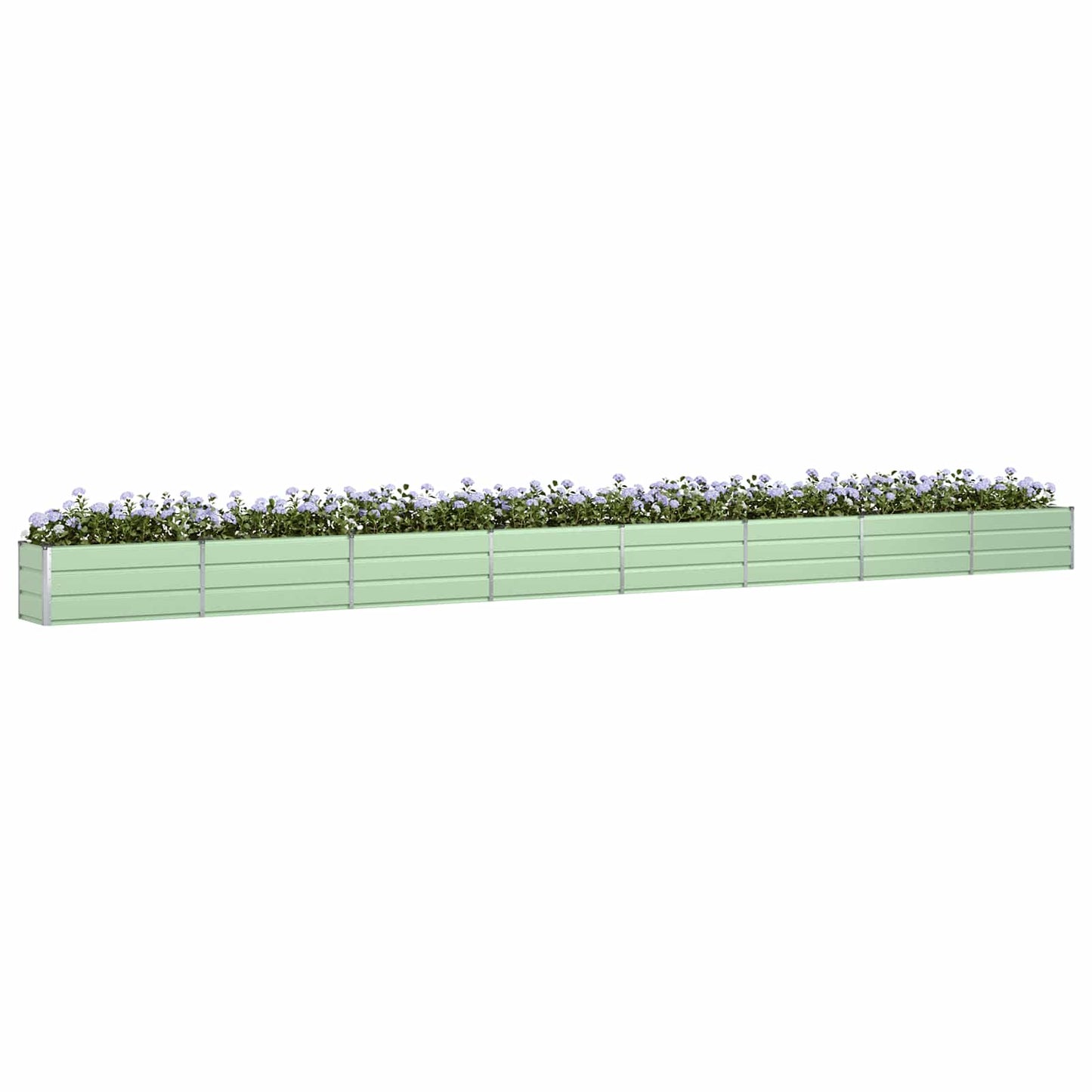 Fioriera Verde Pastello 770 x 50 x 45 cm Acciaio zincato
