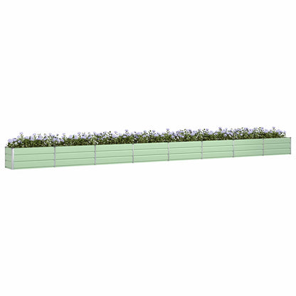 Fioriera Verde Pastello 770 x 50 x 45 cm Acciaio zincato