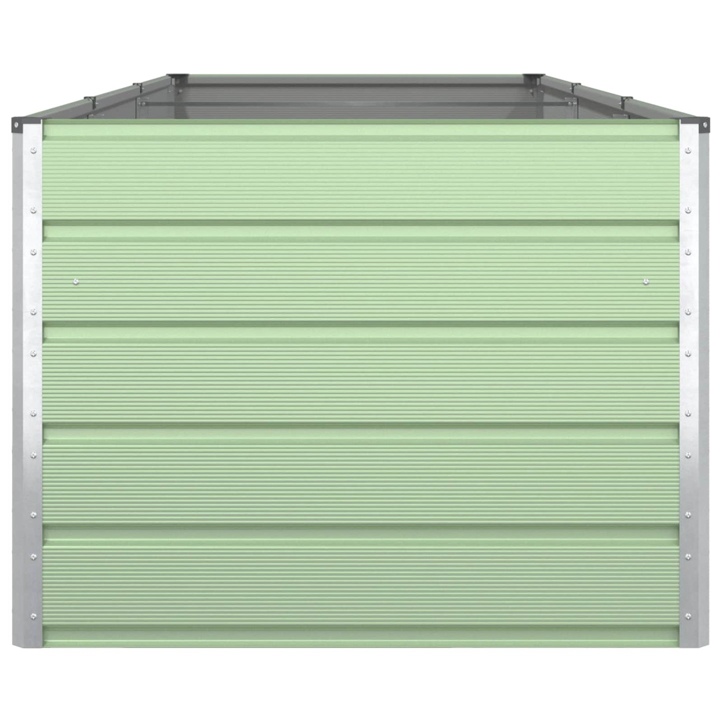 Fioriera Verde Pastello 195 x 100 x 45 cm Acciaio zincato